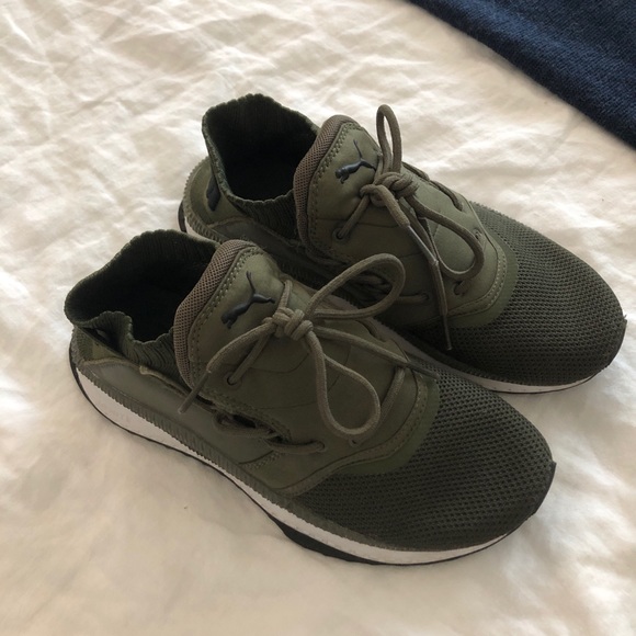 puma ignite army green